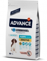 Advance Dog Puppy Sensitive для цуценят всіх порід із чутливим травленням 3кг