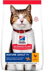 SP Hill's Mature Adult 7+ Cat  Chicken 1,5kg