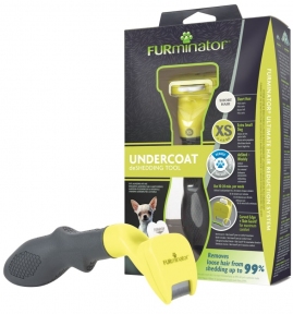 FURminator Undercoat NEW фурмінатор для собак з короткою вовною XS