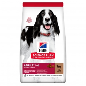 SP Hill's Advanced Fitness with Lamb & Rice Adult Canine Medium Breed 14kg