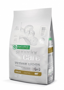 Nature's Protection White Dog Lamb Adult Small Повноцінний корм д/білих собак 1.5kg