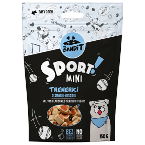 Mr.Bandit Спорт Міні тренув.зі смоком лосося для собак 150г