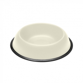 Ferplast, Mira KC 70, миска метал/емаль біла, 0,25л