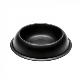 Ferplast, Mira KC 72, миска метал/емаль чорна, 0,5л