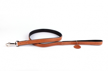 Collar Soft повідець коричневий верх 13мм/183см