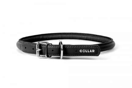 Collar Glamour нашийник круглий XS 8мм\20-25см чорний