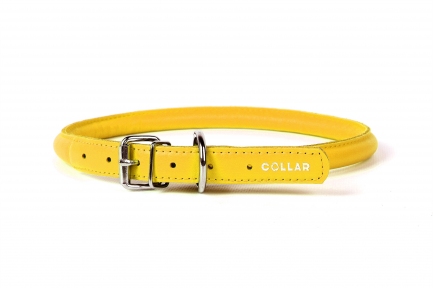 Collar Glamour ошийник круглий XS 6мм\17-20см жовтий