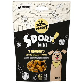 Mr.Bandit Спорт Міні тренув.зі смоком курки і дичини для собак 150г