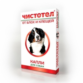 Чистотіл Нашийник від бліх та кліщів для собак 2 міс. захисту 65см