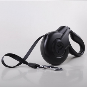 Fida Повідець-рулетка Styleash MINI A-3M TAPE (чорна, XS) 12кг, 3м