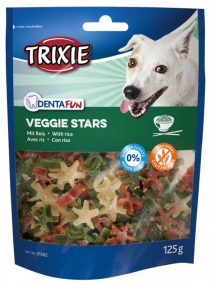 Trixie Ласощі Denta Fun Veggie Stars 125g