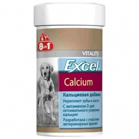8in1 Excel Calcium Кальций, для собак 470 шт