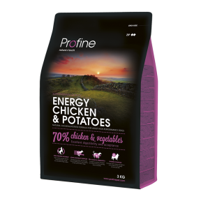 ProFine ENERGY CHICKEN & POTATOES курка та картопля для собак з підвищеним фізичним навантаженням 3k