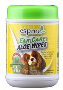 Espree Aloe Ear Care Pet Wipes 60шт