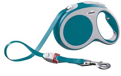 Flexi Vario 5m, стрічка, блакитний 60kg