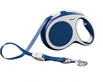 Flexi Vario 5m, стрічка, синій 60kg