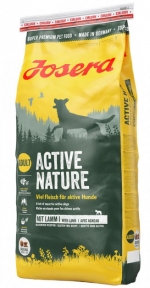 Josera Active Nature з ягнятком для активних собак, 15kg