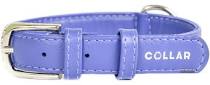 Collar Glamour нашийник без прикрас M 25мм 38-49см фіолетовий