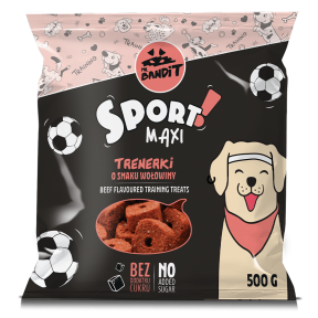 Mr.Bandit Спорт Макс тренув.зі смоком яловичина для собак 500г