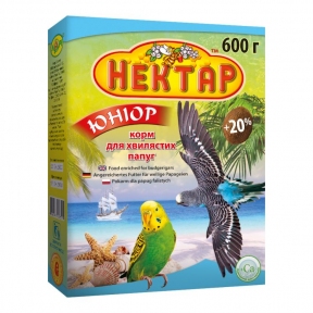 Лорі Нектар для хвилястих папуг Юніор 600г