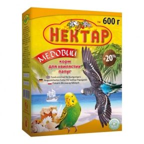 Лорі Нектар корм для хвилястих папуг Медовий 600г