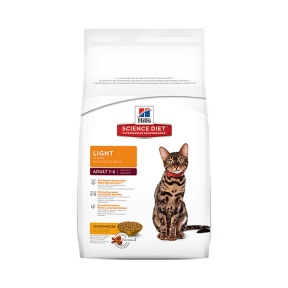 SP Hill's Adult Feline Light Chicken 300g