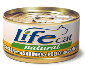 LifeCat Курка з креветками 70g