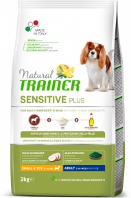 Natural Trainer Small Dog Sensitive Plus wirh horse, сухий корм з коніною, 2кг