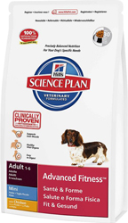 SP Hill's Advanced Fitness Adult Mini Chicken Adult Mini Canine 2,5kg