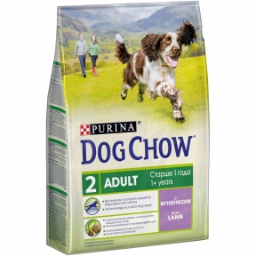 DOG CHOW. З ягням. Сух/соб 2,5кг 