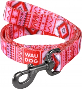  Collar WAUDOG Nylon повідець з малюнком 