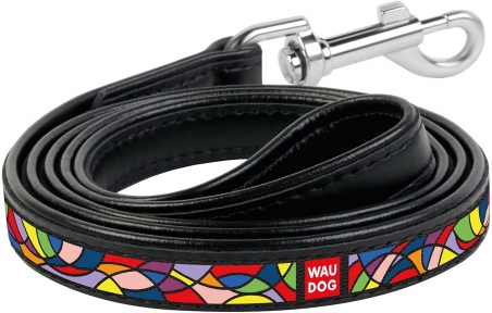 Collar WAUDOG повідець з малюнком 