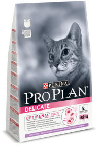 ProPlan Delicate Сухий корм для котів з чутливою шкірою Індичка 400g