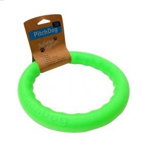 Collar PitchDog Ігрове кільце для апортування d20 (салатова)