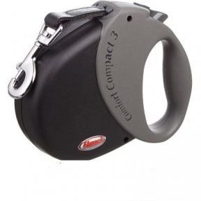 Flexi Comfort Compact 3 5m, стрічка, чорний 60kg