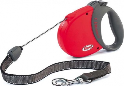 Flexi Comfort Basic 3 5m, трос, червоний 50kg