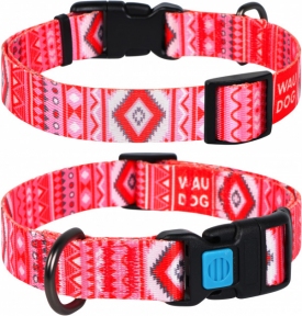  Collar WAUDOG Nylon нашийник з малюнком 