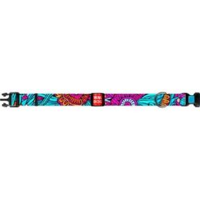  Collar WAUDOG Nylon нашийник з малюнком 