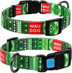  Collar WAUDOG Nylon нашийник з малюнком 