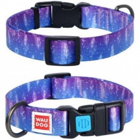  Collar WAUDOG Nylon нашийник з малюнком 