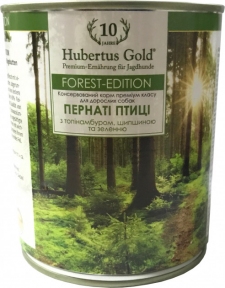 Hubertus Gold консерва для собак перната птиця 800г