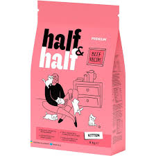 Half&Half сухий корм для кошенят, з яловичиною, 300г