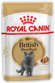 Royal Canin Adult British Shorthair 85g упаковка (12шт)