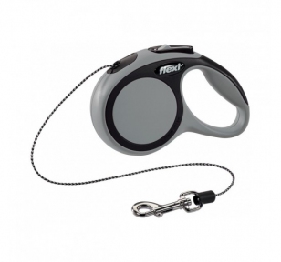Flexi New Comfort 3m 8kg XS трос, сіра