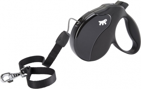Ferplast Amigo Рулетка Black 5m max 25kg трос