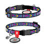  Collar WAUDOG Nylon нашийник з малюнком XS (ш - 10мм, дл - 20-30см)