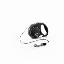 Flexi Black Design 5m, трос, зеленый 20kg M