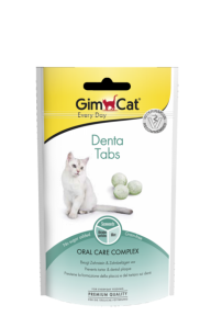 GimCat Every Day Dental Tabs, таблетки для кошек 40г