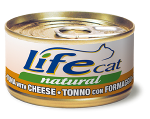 LifeCat Тунець із сиром 70g