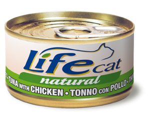 LifeCat Тунець з курячим філе 70g